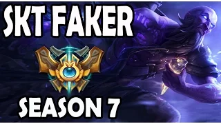 SKT T1 Faker RYZE vs SYNDRA MID Ranked Challenger Korea