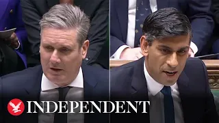 Watch again: Rishi Sunak faces Keir Starmer at PMQs ahead of by-elections