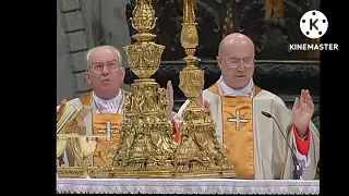 Pater Noster sing by the Popes | 1939 - 2013