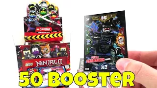 LEGO Ninjago Trading Card Game Serie 3 / komplettes Display Unboxing / 50 Booster / Pack Opening