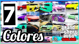 LOS 7 COLORES MAS INCREIBLES PARA MODEAR - EL #3 TE SORPRENDERA - COLORES MOD GTA ONLINE - PS4 Xbox