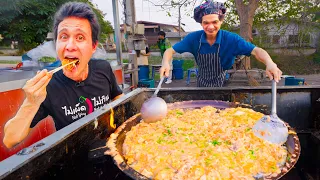 Thai Street Food - 20 Eggs Omelet Ninja!! | Best Food in Ayutthaya, Thailand