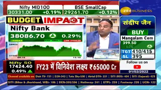 Disinvestment target for FY22-23 is Rs 65000 crore