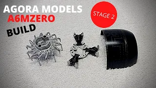 Agora Models MITSUBISHI A6MZERO FIGHTER BUILD, STAGE 2