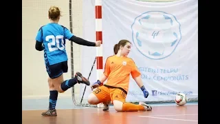 Latvijas meiteņu telpu futbola čempionāts | 1. divīzijas medaļu spēles