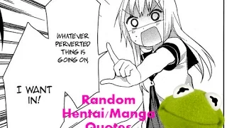 Random Hentai/Manga Quotes #1