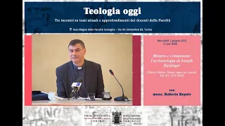 «Mistero e comunione: l’ecclesiologia di Joseph Ratzinger», conferenza di mons. Repole-Torino 7/6/23