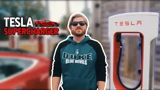 How To Use a Tesla Superchargers (Newbie Guide)