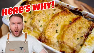Most French onion soup recipes are LYING to you! (Plus my LEVELLED up French onion soup recipe)
