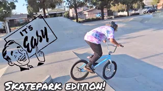 TOP 5 EASIEST BEGINNER BMX TRICKS!!! (Skatepark Edition)