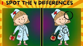 【Spot the Difference #183# Can you find all in 90seconds? |Find the differences between two pictures