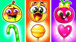 Yummy Colorful Lollipops+More Funny Cartoons for Kids by KiddyHacks Series