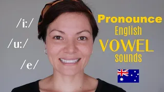 English PRONUNCIATION of VOWEL sounds | English Phonemic Alphabet | Pronounce in AUSTRALIAN accent