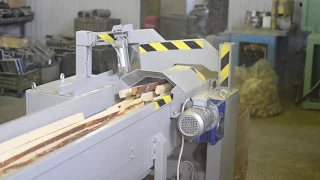 Автоматический торцовочный станок для горбыля и рейки на дрова