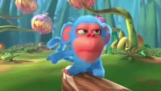 Supper Blue Monkey - Monkaa Animated Short Flim