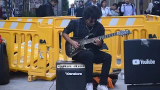 Don't Cry - Electric Guitar - ON THE STREET - Cover by Damian Salazar