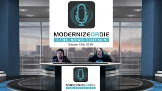 Modernize or Die® - CFML News for October 15th, 2019