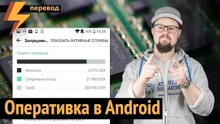 Как работает Оперативная Память в Android (перевод)
