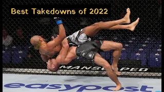 Best MMA Takedowns of 2022