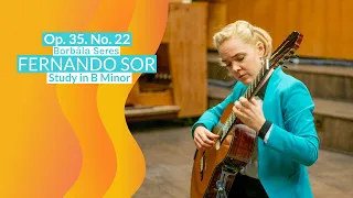 Fernando Sor Study in B Minor Op 35 No 22