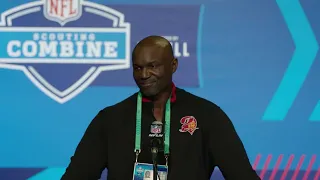 Todd Bowles from NFL Scouting Combine on New OC Dave Canales, Improving Defense | Press Conference