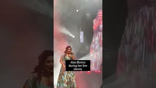 Shreya Ghoshal Live in concert -singing  Malayalam song ✨ #shreyaghoshal #reels