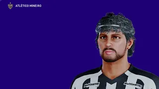 Como fazer o Gustavo Scarpa no PES 2021 #pes2021 #jogadordefutebol #atleticomineiro