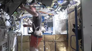 Astronaut Workout: T2 Treadmill in Space 🚀