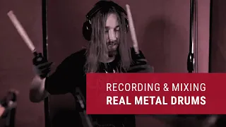 Recording & Mixing Real Metal Drums | Megadeth Drummer Dirk Verbeuren