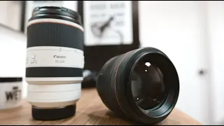 Canon RF 70-200mm F2.8L VS RF 85mm F1.2L