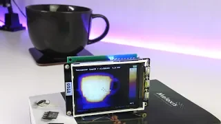 DIY thermal imager on MLX90640