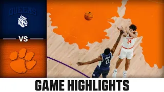 Queens vs. Clemson Game Highlights | 2023-24 ACC Men’s Basketball