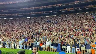 Auburn student section ‘Swag Surfin’ during LSU game (10-1-22)