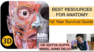 MBBS Books used at AIIMS, Delhi: Best Resources for Anatomy: 1st year MBBS survival guide.