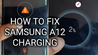 How to fix Samsung Galaxy A12 Charging problem/SM-A125F/(SM-A127F/DS not charging issue solution