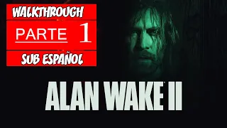 Alan Wake 2  PS5 | Walkthrough Sub Español | Parte 1 (Sin Comentarios)