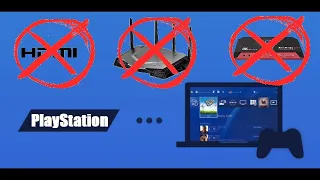 Connect your PS4 to a Laptop without a router (directly)