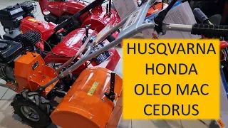 KOSIARKI, PODKASZARKI, GLEBOGRYZARKI SPALINOWE HONDA, OLEO-MAC, HUSQVARNA, CEDRUS - CENY 2023