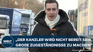 BERLIN: Trucker-Proteste! Frust und Wut! LKW-Fahrer gegen Maut- und CO₂-Erhöhungen