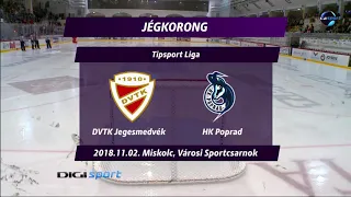 DVTK Jegesmedvék-HK Poprad  3-2 h.u.