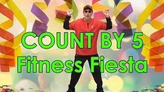 It's a Count by 5  Fitness Fiesta | Count by 5 | Jack Hartmann