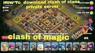 How to download clash of clans mod game with unlimited resources