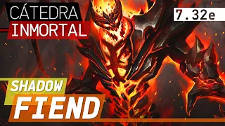 COMO IR DE AVANCE CONTRA TODO Y CUALQUIER HÉROE DE ENEMIGO! CON SHADOW FIEND | CÁTEDRA INMORTAL