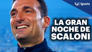 LA INOLVIDABLE NOCHE DE LIONEL SCALONI 🔥 ASÍ VIVIÓ EL DT DE LA SCALONETA LA FIESTA MUNDIALISTA ⚽