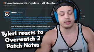 Tyler1 reacts to Overwatch 2 Hero Balance Update