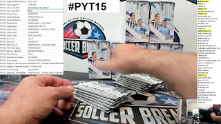 2021-22 Topps Finest UEFA Champions League Soccer 8 Hobby Box PYT Case Break #PYT15 SOCCER BREAKERS
