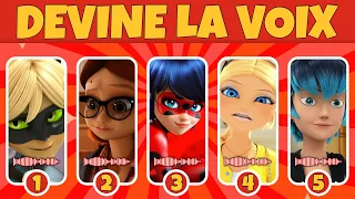 Devine les personnages de Miraculous Ladybug à partir de leur voix 🐞🎙️