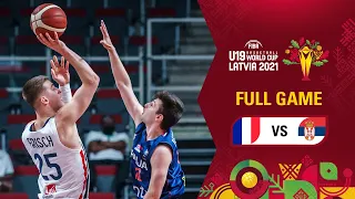 SEMI-FINAL: France v Serbia | Full Game - FIBA U19 Basketball World Cup 2021