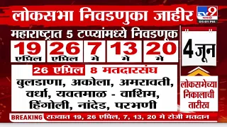 Lok Sabha Election 2024 Date Announced |महाराष्ट्रात 5 टप्प्यांमध्ये निवडणूक;4 जून लोकसभेच्या निकाल