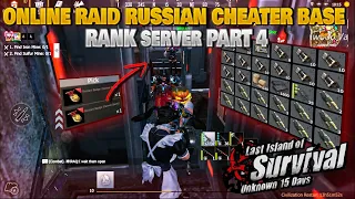 Online Raid Rank Server Taking The Badge  Part 4 Last Island of Survival | Last Day Rules Survival